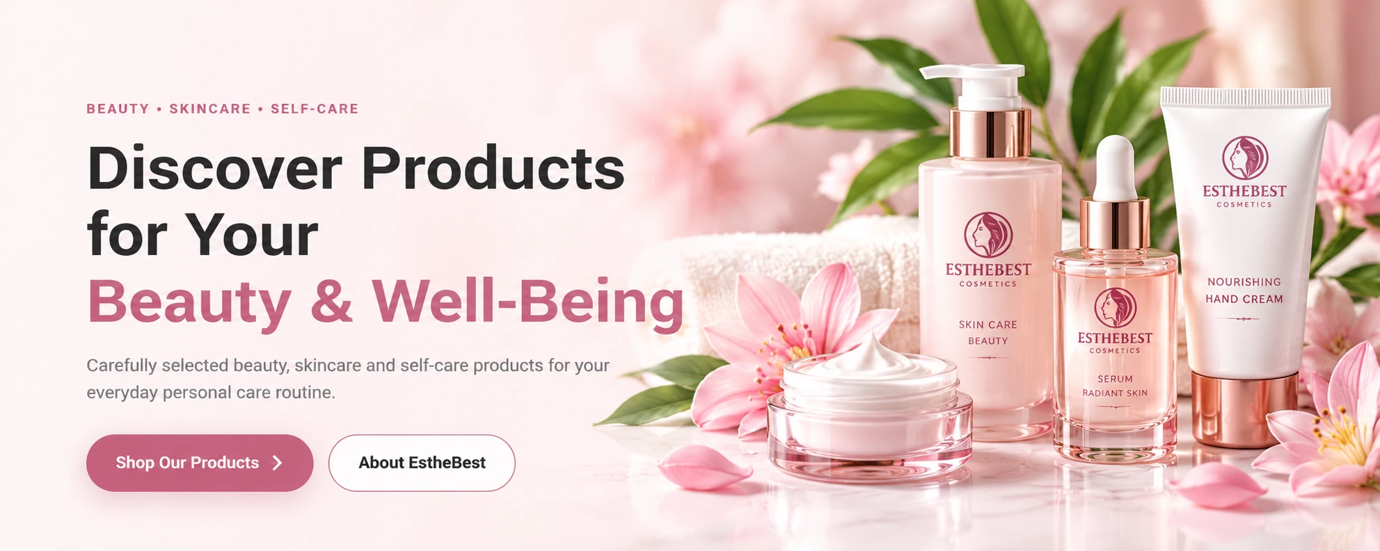 EstheBest beauty, skincare and self-care products